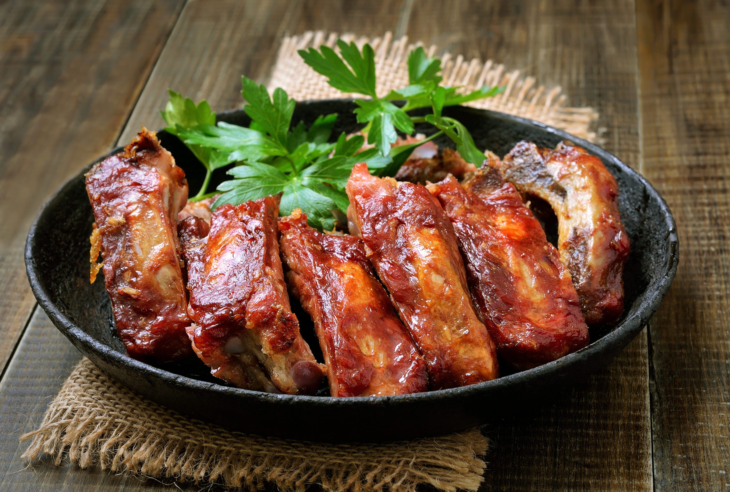 Braised Pork Ribs With Honey Sauce 6309